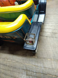 Vtg Japan TN Mystery 1901 Battery Powered Tin Toy Jalopy Car w/Lights Working!