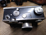 Vtg Argus "The Brick" Range Finder 35mm Film Camera w/Cintar F=3.5 50mm Lens USA