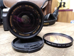 Vtg Minolta Maxxum 5 35mm Film Camera Quantaray 100 300mm 28 90mm Lenses Case++