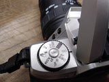 Vtg Minolta Maxxum 5 35mm Film Camera Quantaray 100 300mm 28 90mm Lenses Case++