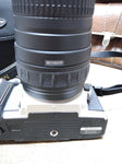 Vtg Minolta Maxxum 5 35mm Film Camera Quantaray 100 300mm 28 90mm Lenses Case++