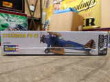 Revell NOS Sealed Stearman PT 17 Biplane Aircraft 1:48 Scale Plastic Model Kit
