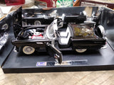 Vtg Revell 1956 Ford Thunderbird Convertible 1:18 Scale Black Diecast Car w/Box!