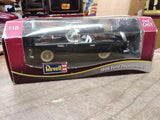 Vtg Revell 1956 Ford Thunderbird Convertible 1:18 Scale Black Diecast Car w/Box!