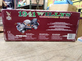 Vtg Road Legends 1941 Willys Competition Coupe 1:18 Scale Black Diecast Car wBox
