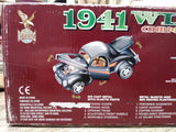Vtg Road Legends 1941 Willys Competition Coupe 1:18 Scale Black Diecast Car wBox