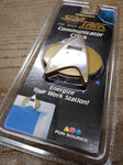 Vtg NOS Sealed 1997 Star Trek The Next Generation Communicator Clock Fun Source