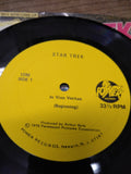 Vtg 1975 Star Trek In Vino Veritas 33 1/3 Record Paramount Pictures Power Record