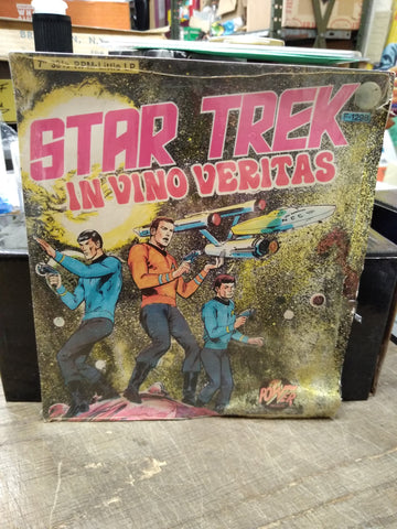 Vtg 1975 Star Trek In Vino Veritas 33 1/3 Record Paramount Pictures Power Record