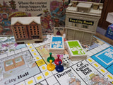 Vtg 1987 Parker Brothers Fun City Board Game Jack Davis Art Work #0017