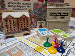 Vtg 1987 Parker Brothers Fun City Board Game Jack Davis Art Work #0017