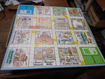 Vtg 1987 Parker Brothers Fun City Board Game Jack Davis Art Work #0017