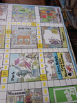 Vtg 1987 Parker Brothers Fun City Board Game Jack Davis Art Work #0017