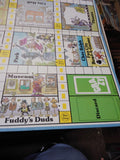 Vtg 1987 Parker Brothers Fun City Board Game Jack Davis Art Work #0017