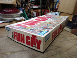 Vtg 1987 Parker Brothers Fun City Board Game Jack Davis Art Work #0017