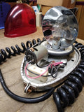 Vtg 1970's DZ 7 07 12 Volt Teardrop Rotating Emergency Beacon Light Works Good!
