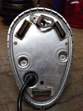 Vtg 1970's DZ 7 07 12 Volt Teardrop Rotating Emergency Beacon Light Works Good!