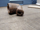 Vtg Finzer Brown Clay Fancy Smoking Tobacco Trade Elbow Pipe 1.75"