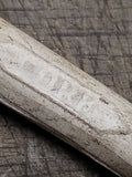 Vtg Antique Marked CORK White Clay Colonial Fancy Smoking Tobacco Pipe 2.5"