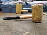 NOS Missouri Meerschaum Corn Cob Diplomat Smoking Tobacco Pipe Oak Wood Insert 2
