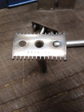 Vtg Gillette 3 Piece Razor w/Case Blades Nov 15 1904 Pat# B945177 Nice Shape!