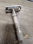 Vtg 1961 Gillette Fat Boy TTO Adjustable DE Safety Razor Date Code G 2 Nice!