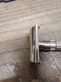 Vtg 1961 Gillette Fat Boy TTO Adjustable DE Safety Razor Date Code G 2 Nice!