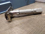 Vtg 1961 Gillette Fat Boy TTO Adjustable DE Safety Razor Date Code G 2 Nice!