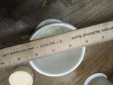 Vtg Iron Stone China Shaving Mug with Cup Soap Penna China Co 24K Gold Trim USA!