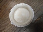 Vtg China Shaving Mug Cup Hand Painted Floral Vines Wreath Trim