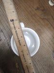 Vtg China Shaving Mug Cup Hand Painted Floral Vines Wreath Trim