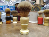 Vtg Ever Ready Badgerlon USA 500BN Badger & Nylon Shaving Brush Sterilized