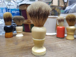 Vtg Ever Ready Badgerlon USA 500BN Badger & Nylon Shaving Brush Sterilized