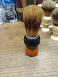 Vtg Fuller Shaving Brush Sterilized Set In Rubber Badger Hair Made in USA!
