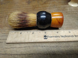 Vtg Fuller Shaving Brush Sterilized Set In Rubber Badger Hair Made in USA!