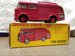 Vtg Meccano Dinky Toys Diecast 259 Fire Engine Truck w/Ladder Windows Orig Box