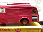 Vtg Meccano Dinky Toys Diecast 259 Fire Engine Truck w/Ladder Windows Orig Box