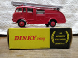 Vtg Meccano Dinky Toys Diecast 955 Fire Engine Truck w/Extending Ladder Orig Box