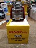 Vtg Meccano Dinky Toys Diecast 285 Merryweather Marquis Fire Tender w/Water Pump