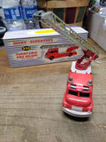 Vtg Meccano Dinky Toys Diecast 956 Turntable Fire Escape Ladder Truck w/Box Nice