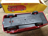 Vtg Meccano Dinky Toys Diecast 259 Fire Engine Truck w/Ladder Windows Orig Box