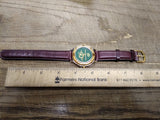 Vtg OBERG INDUSTRIES Men's Quartz Wrist Watch 1948-1998 w/Box Works Nice Shape!