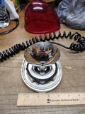 Vtg 1970's DZ 7 07 12 Volt Teardrop Rotating Emergency Beacon Light Works Good!