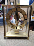Vtg Elgin Electronics 6 J Unadj Skeleton Acrylic Desk Mantel Clock Parts/Repair