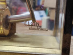 Vtg Elgin Electronics 6 J Unadj Skeleton Acrylic Desk Mantel Clock Parts/Repair