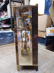 Vtg Elgin Electronics 6 J Unadj Skeleton Acrylic Desk Mantel Clock Parts/Repair