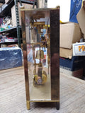 Vtg Elgin Electronics 6 J Unadj Skeleton Acrylic Desk Mantel Clock Parts/Repair