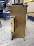 Vtg Elgin Electronics 6 J Unadj Skeleton Acrylic Desk Mantel Clock Parts/Repair