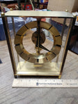 Vtg Elgin Electronics 6 J Unadj Skeleton Acrylic Desk Mantel Clock Parts/Repair