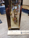 Vtg Elgin Electronics 6 J Unadj Skeleton Acrylic Desk Mantel Clock Parts/Repair